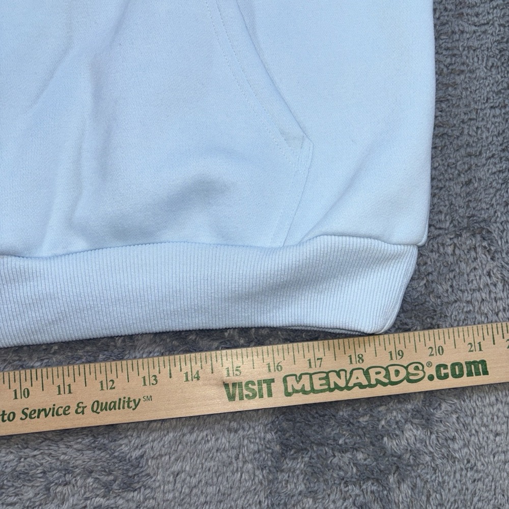 Comfrt Pastel Collection Hoodie - Baby Blue Size Large - Picture 5 of 9